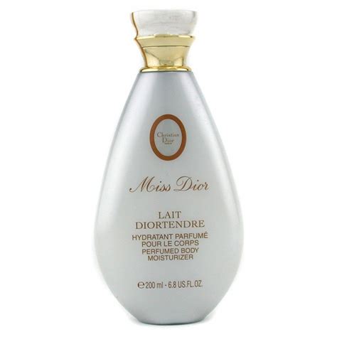 miss dior original body lotion.